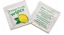 Handy Freshner Lemon Wipes PK 1000